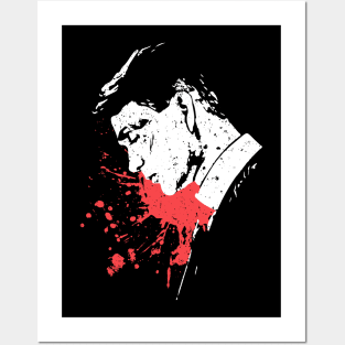 Peaky Blinders Tommy Shelby Splatter Posters and Art